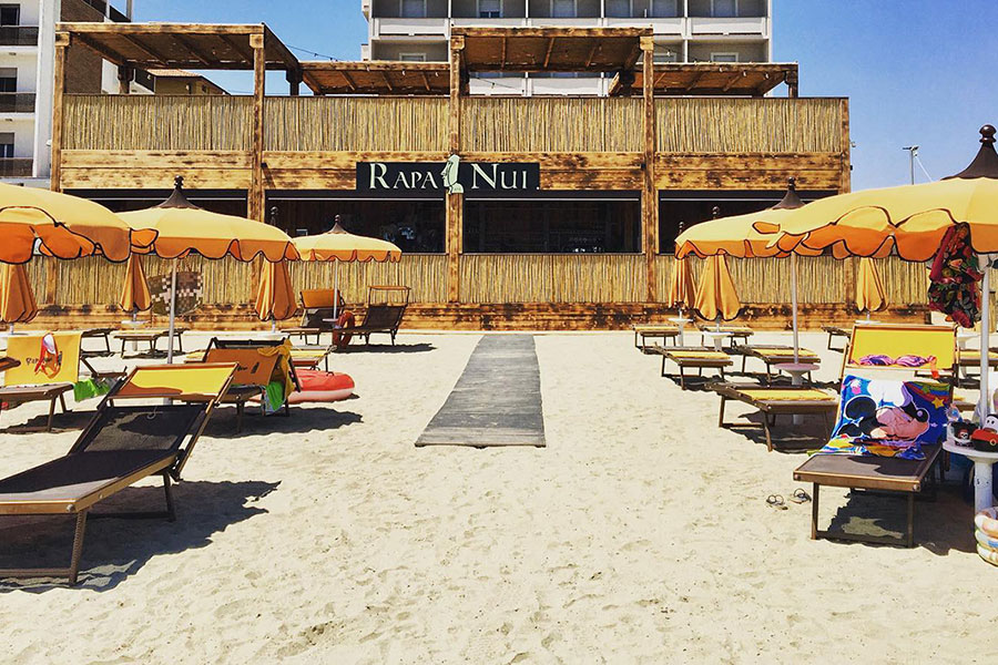 Bagno Rapa Nui Beach a Lido di Savio