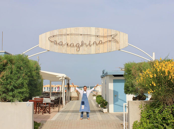 Bagno Saraghina Beach a Lido di Dante