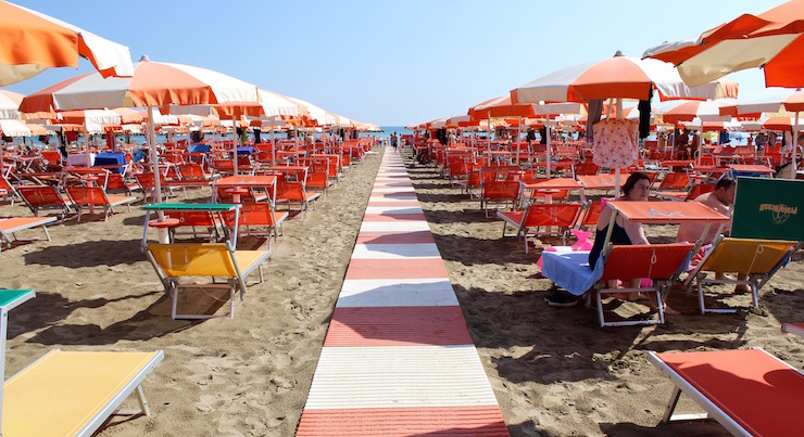 Bagno Snoopy a Cesenatico