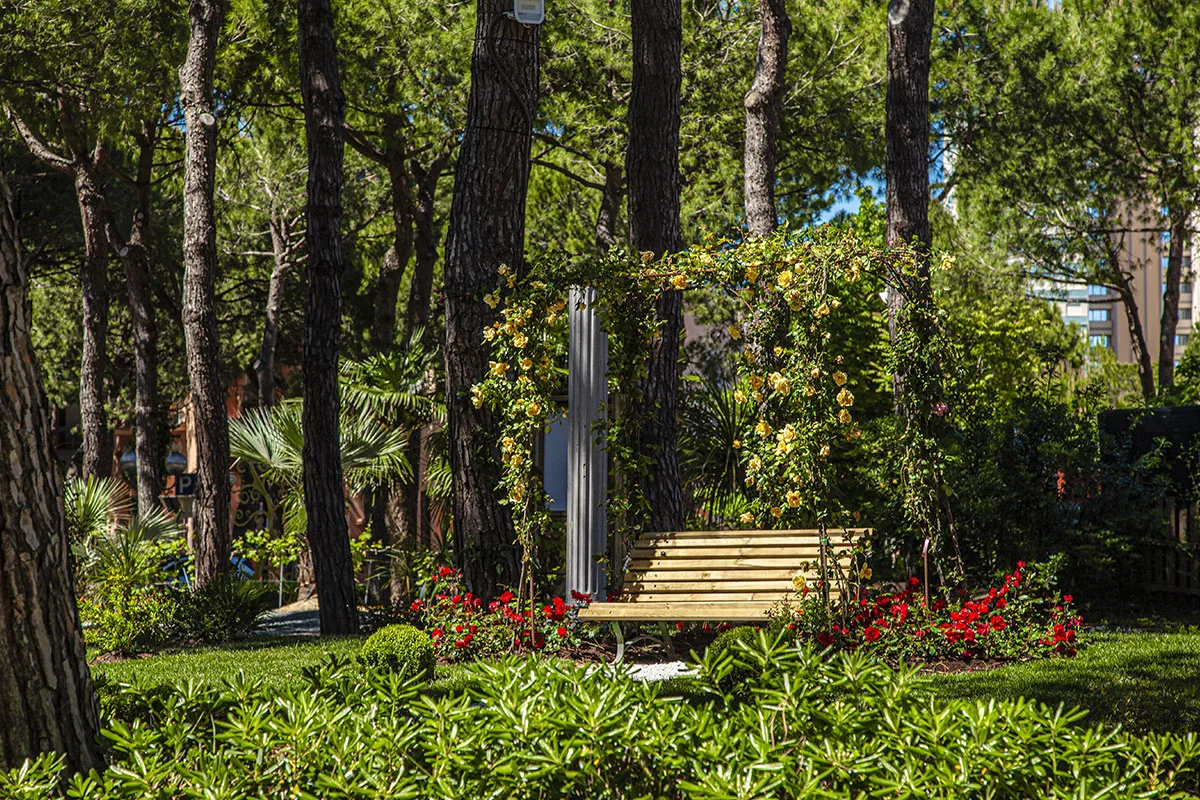 giardino relax a Milano Marittima